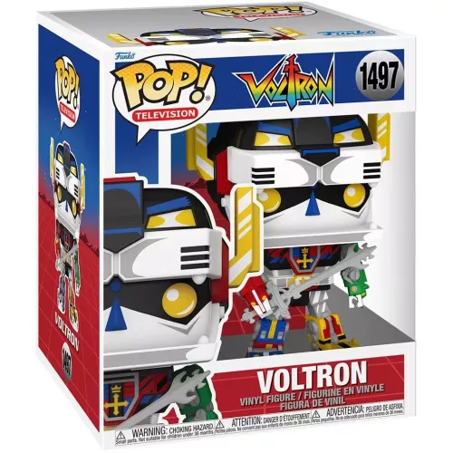 Funko Pop! Voltron #1497 with Blazing Sword 6 Inch Retro Box