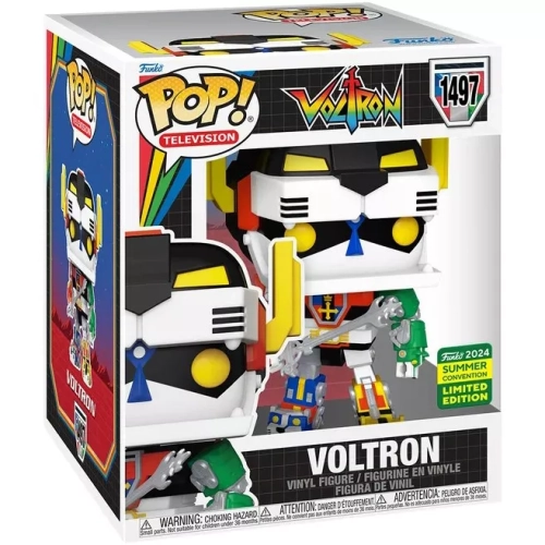 Funko Pop! Voltron #1497 with Blazing Sword 6 Inch Box