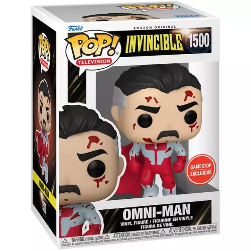 Funko Pop! Omni-Man #1500 Bloody Amazon Original Invincible Box