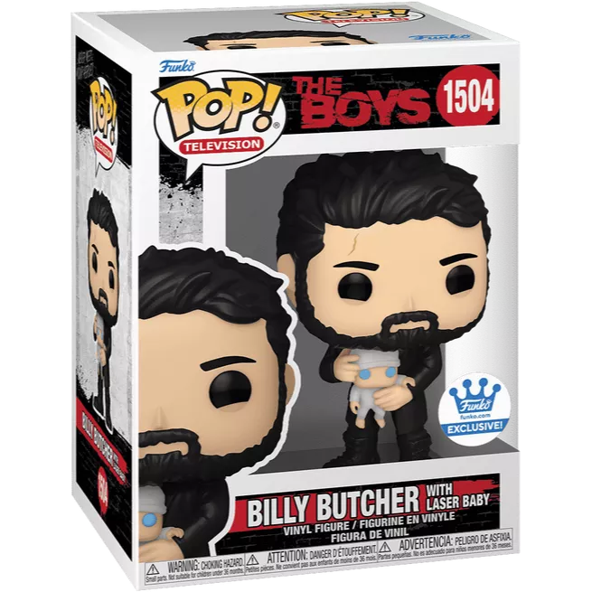 Billy Butcher with Laser Baby Box