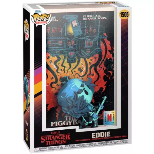 Funko Pop! Eddie #1505 Netflix Stranger Things Television Box