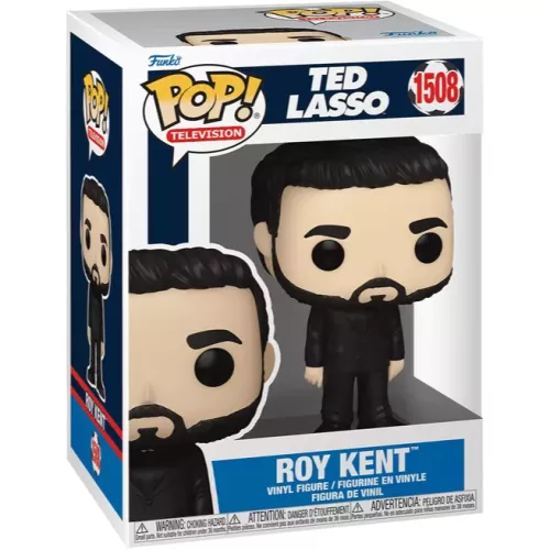 Funko Pop! Roy Kent #1508 Ted Lasso Television Vinyl Figure Box