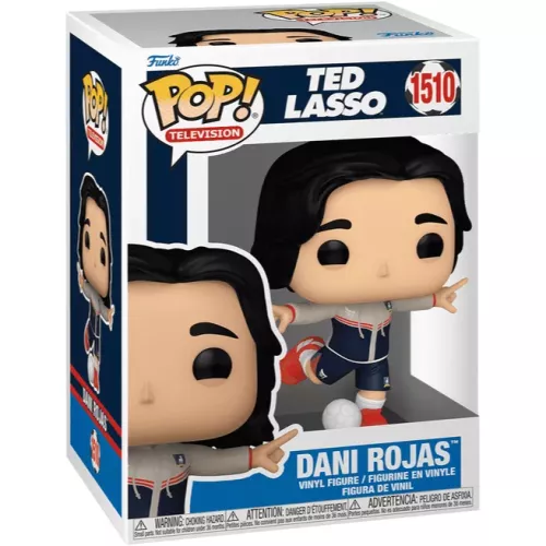Funko Pop! Dani Rojas #1510 Ted Lasso Television Vinyl Figure Box