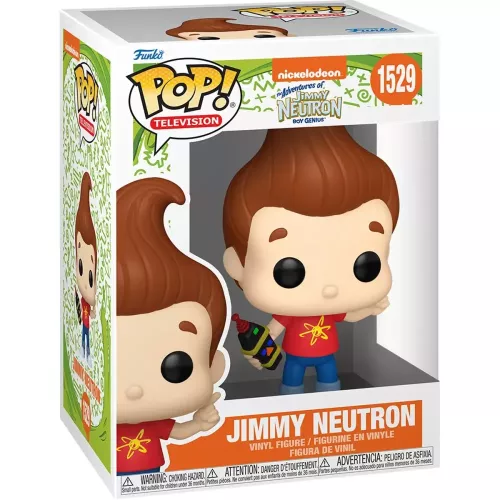 Funko Pop! Jimmy Neutron #1529 Nickelodeon The Adventures of Jimmy Neutron Boy Genius Box