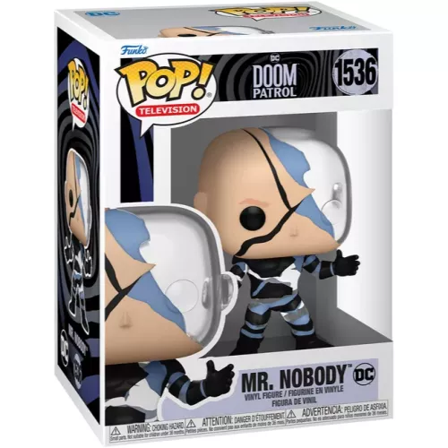 Funko Pop! Mr. Nobody #1536 Glows in the Dark DC Doom Patrol Box