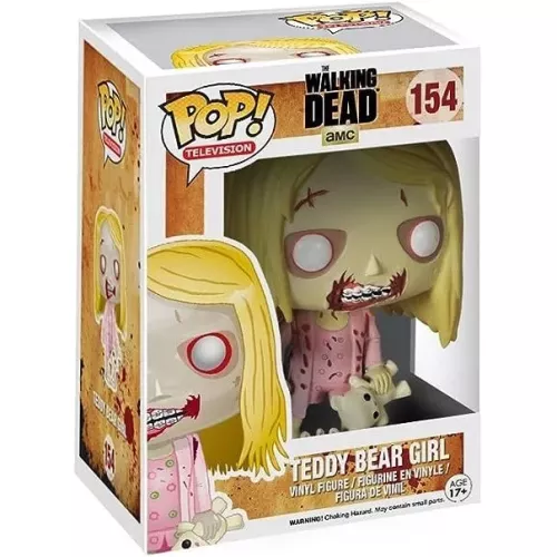 Funko Pop! Teddy Bear Girl #154 The Walking Dead AMC Box