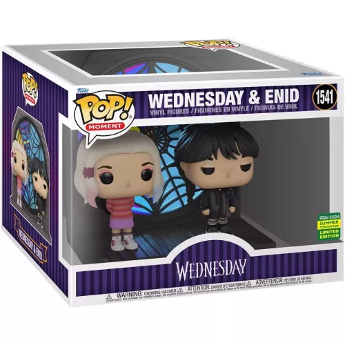 Funko Pop! Wednesday & Enid #1541 in Dormitory Television Box