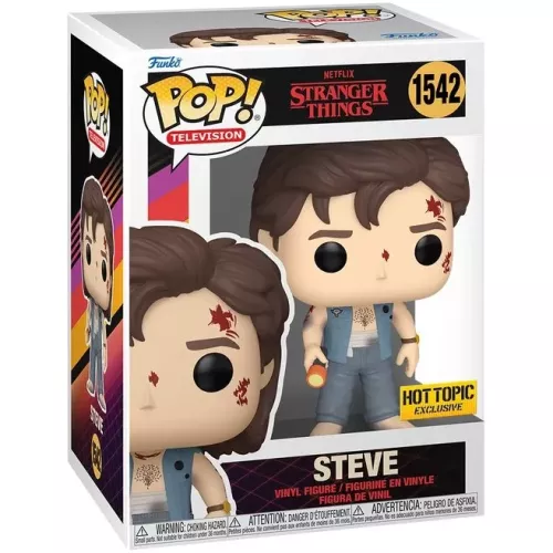 Funko Pop! Steve #1542 Netflix Stranger Things Television Box