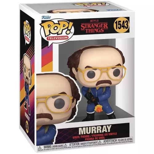 Funko Pop! Murray #1543 Netflix Stranger Things Television Box