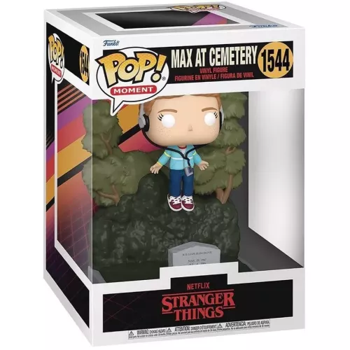 Funko Pop! Max at Cemetery #1544 Netflix Stranger Things Box