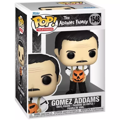 Funko Pop! Gomez Addams #1548 The Addams Family Television Box