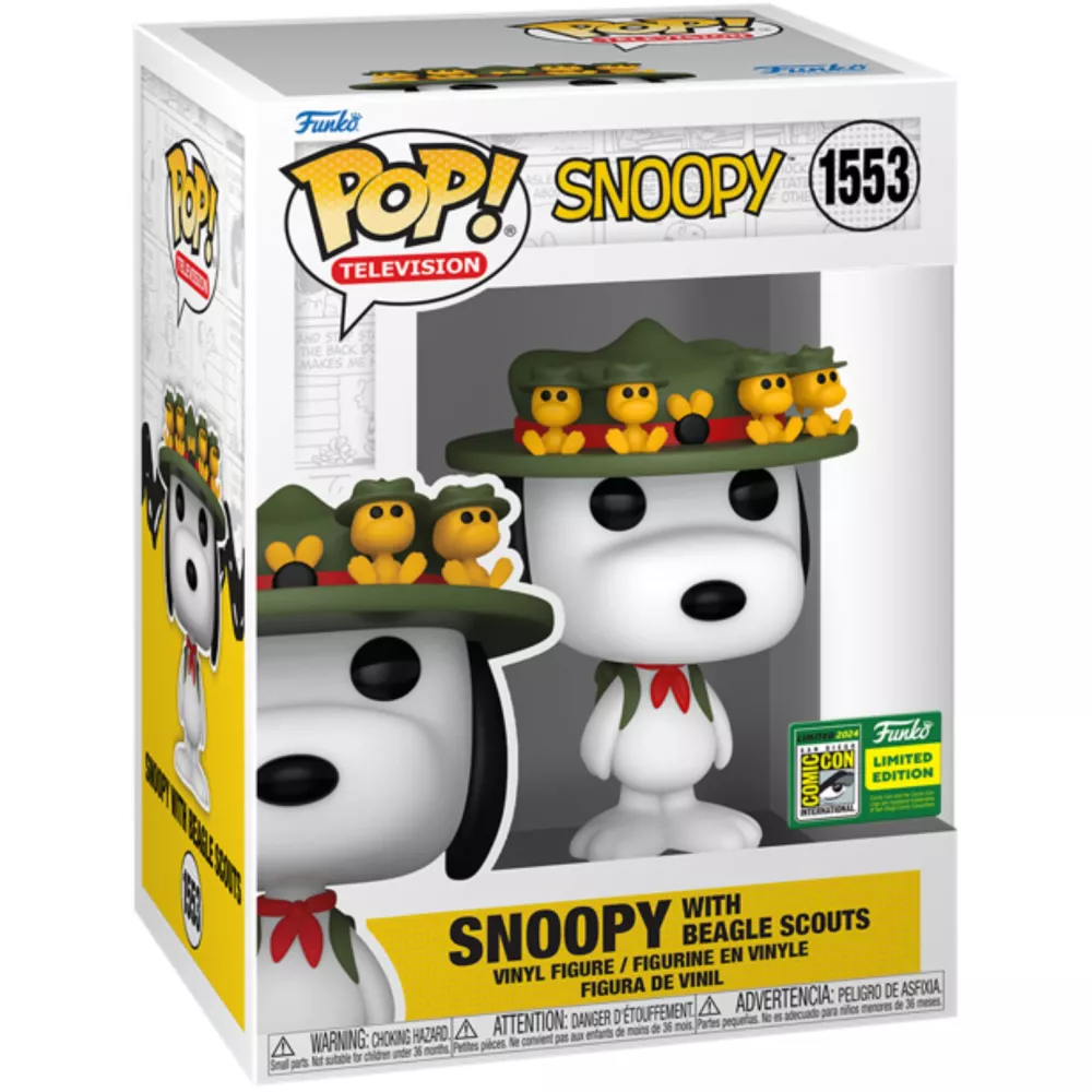 Snoopy with Beagle Scouts Box