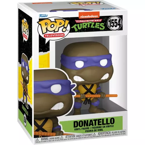 Funko Pop! Donatello #1554 Nickelodeon Teenage Mutant Ninja Turtles Box