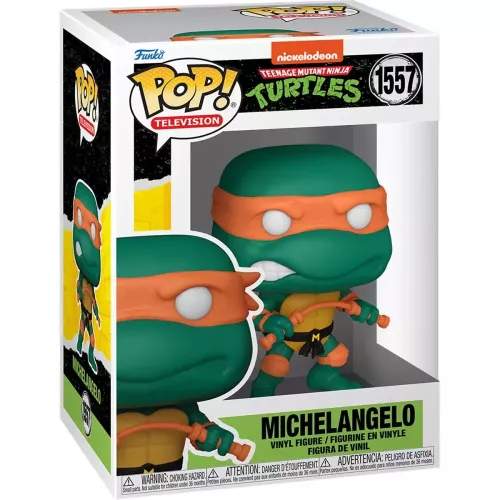 Funko Pop! Michelangelo #1557 Nickelodeon Teenage Mutant Ninja Turtles Box