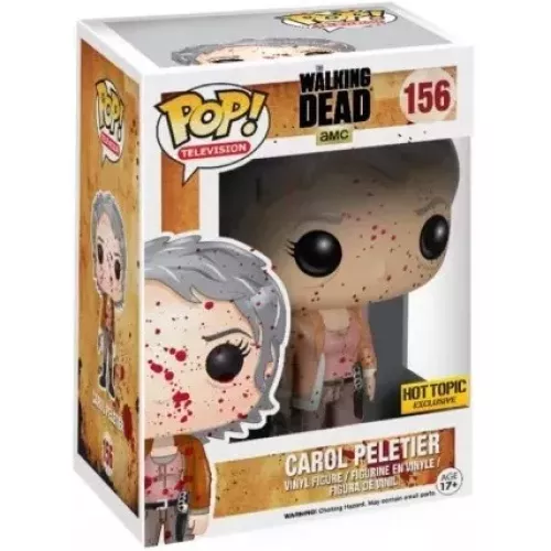 Funko Pop! Carol Peletier #156 Bloody The Walking Dead AMC Box