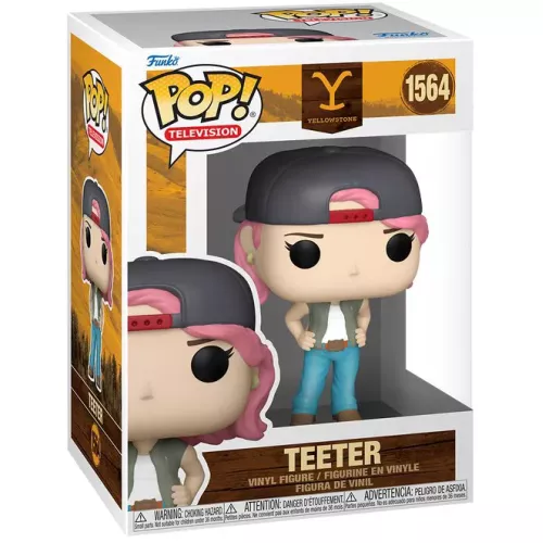 Funko Pop! Teeter #1564 Yellowstone Television Vinyl Figure Box