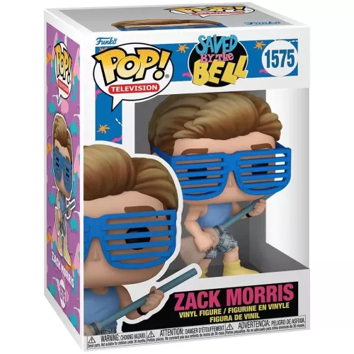 Funko Pop! Zack Morris #1575 Saved by the Bell Television Box