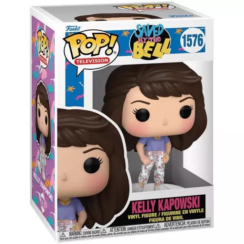 Funko Pop! Kelly Kapowski #1576 Saved by the Bell Television Box