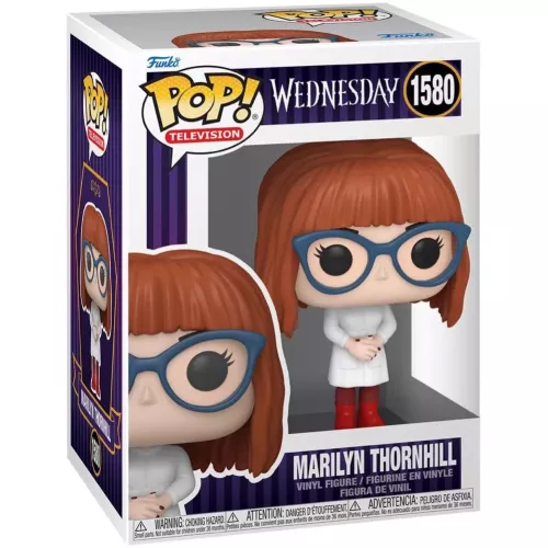 Funko Pop! Marilyn Thornhill #1580 Rave'N Dance Wednesday Box
