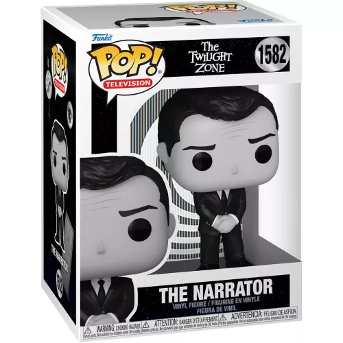 Funko Pop! The Narrator #1582 The Twilight Zone Television Box