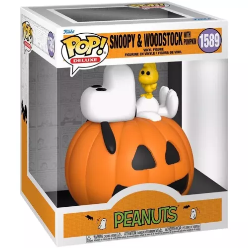 Funko Pop! Snoopy & Woodstock with Pumpkin #1589 Peanuts Box