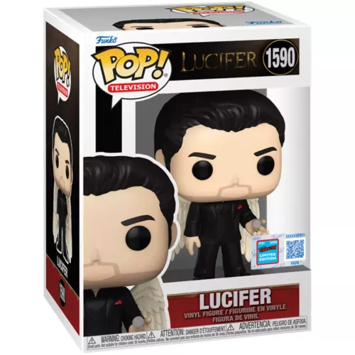 Funko Pop! Lucifer #1590 with Wings Television Vinyl Figure Box