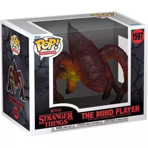 Funko Pop! The Mind Flayer #1597 6 Inch Netflix Stranger Things Box