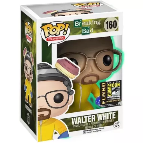Funko Pop! Walter White #160 Glows in the Dark Breaking Bad Box