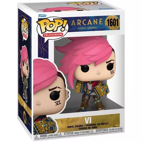 Funko Pop! Vi #1601 Arcane League of Legends Television Box