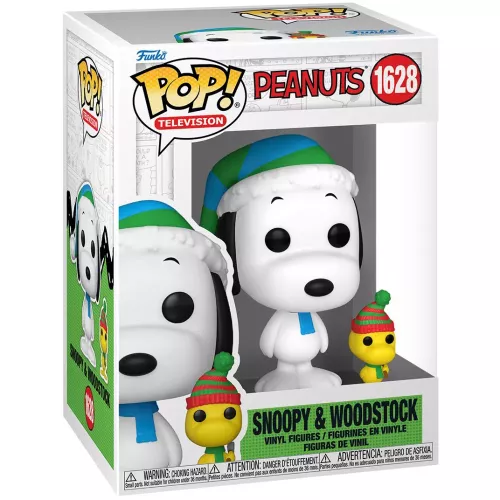 Funko Pop! Snoopy & Woodstock #1628 Peanuts Television Box