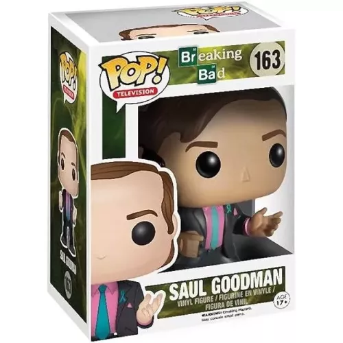 Funko Pop! Saul Goodman #163 Breaking Bad Television Box