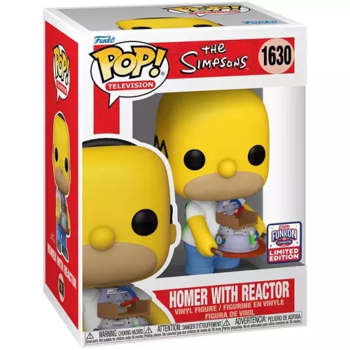 Funko Pop! Homer with Reactor #1630 The Simpsons Television Box
