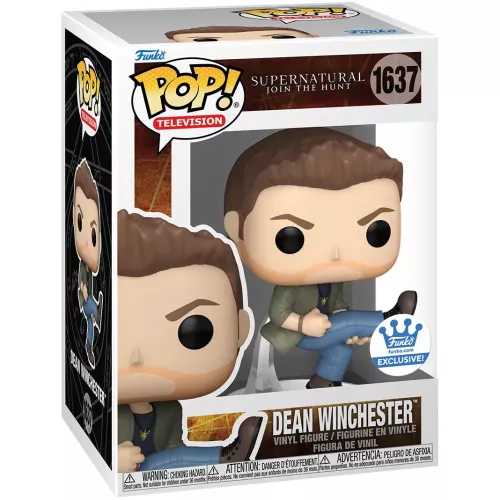 Funko Pop! Dean Winchester #1637 Eye of the Tiger Supernatural Join the Hunt Box