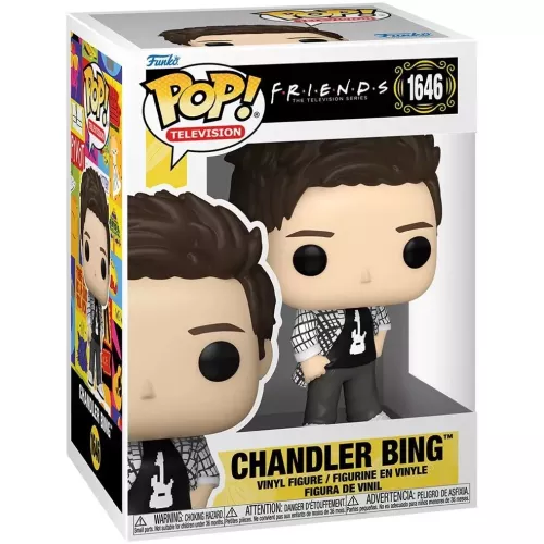 Funko Pop! Chandler Bing #1646 New York Friends The Television Series Box