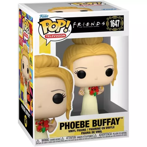 Funko Pop! Phoebe Buffay #1647 Christmas Bow Friends The Television Series Box