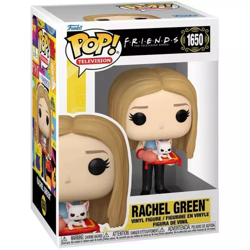 Funko Pop! Rachel Green #1650 with Mrs. Whiskerson Box
