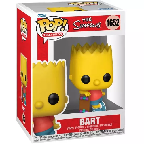 Funko Pop! Bart #1652 The Simpsons Television Vinyl Figure Box