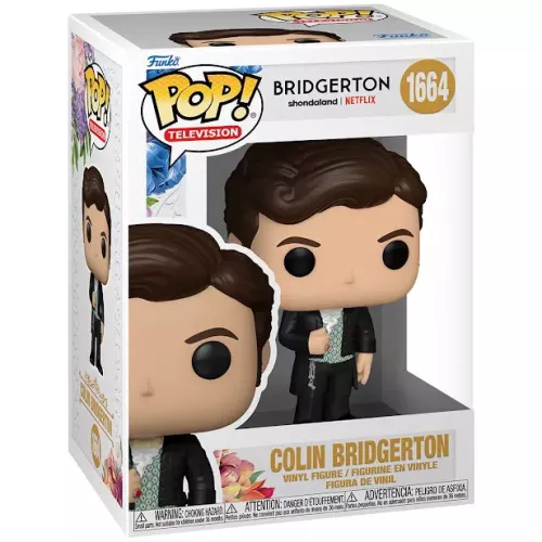 Funko Pop! Colin Bridgerton #1664 Bridgerton Shondaland Netflix Box