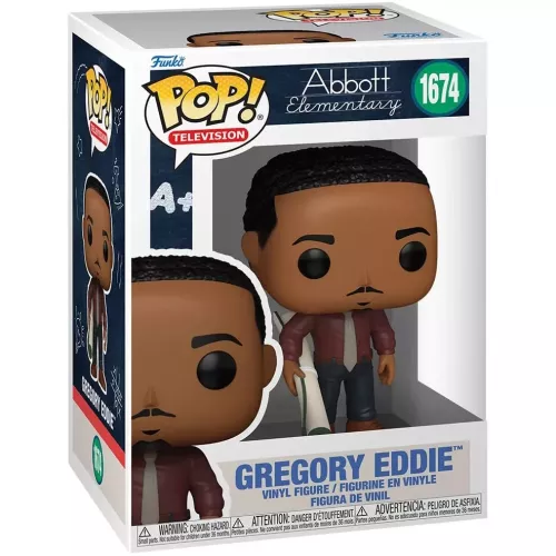 Funko Pop! Gregory Eddie #1674 Abbott Elementary Television Box