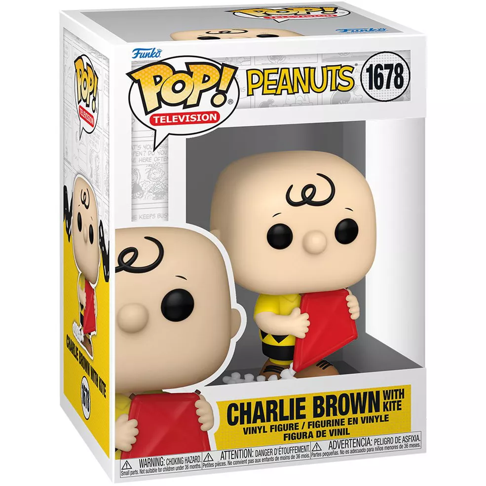 Charlie Brown with Kite Box