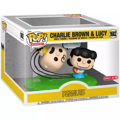 Funko Pop! Charlie Brown & Lucy #1682 AAUGH! Saying Box