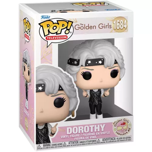 Funko Pop! Dorothy #1684 in Gym Outfit The Golden Girls Box