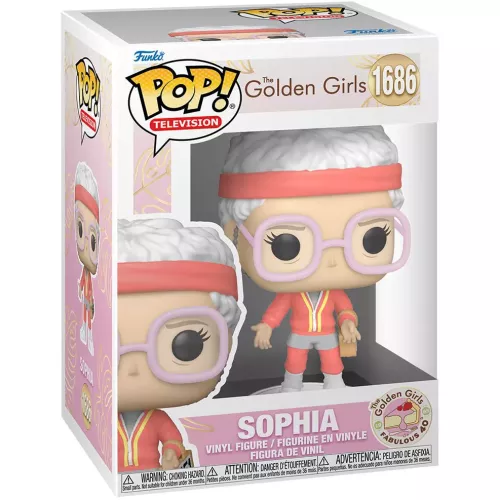 Funko Pop! Sophia #1686 in Gym Outfit The Golden Girls Box