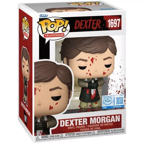 Funko Pop! Dexter Morgan #1697 Bloody Television Vinyl Figure Box