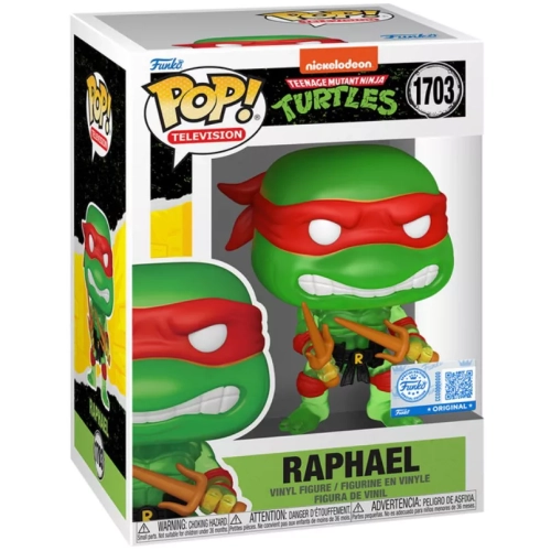 Funko Pop! Raphael #1703 Green Translucent Nickelodeon Teenage Mutant Ninja Turtles Box