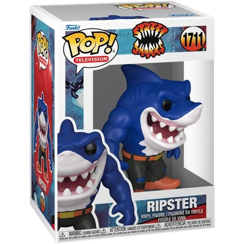Funko Pop! Ripster #1711 Street Sharks Television Vinyl Figure Box