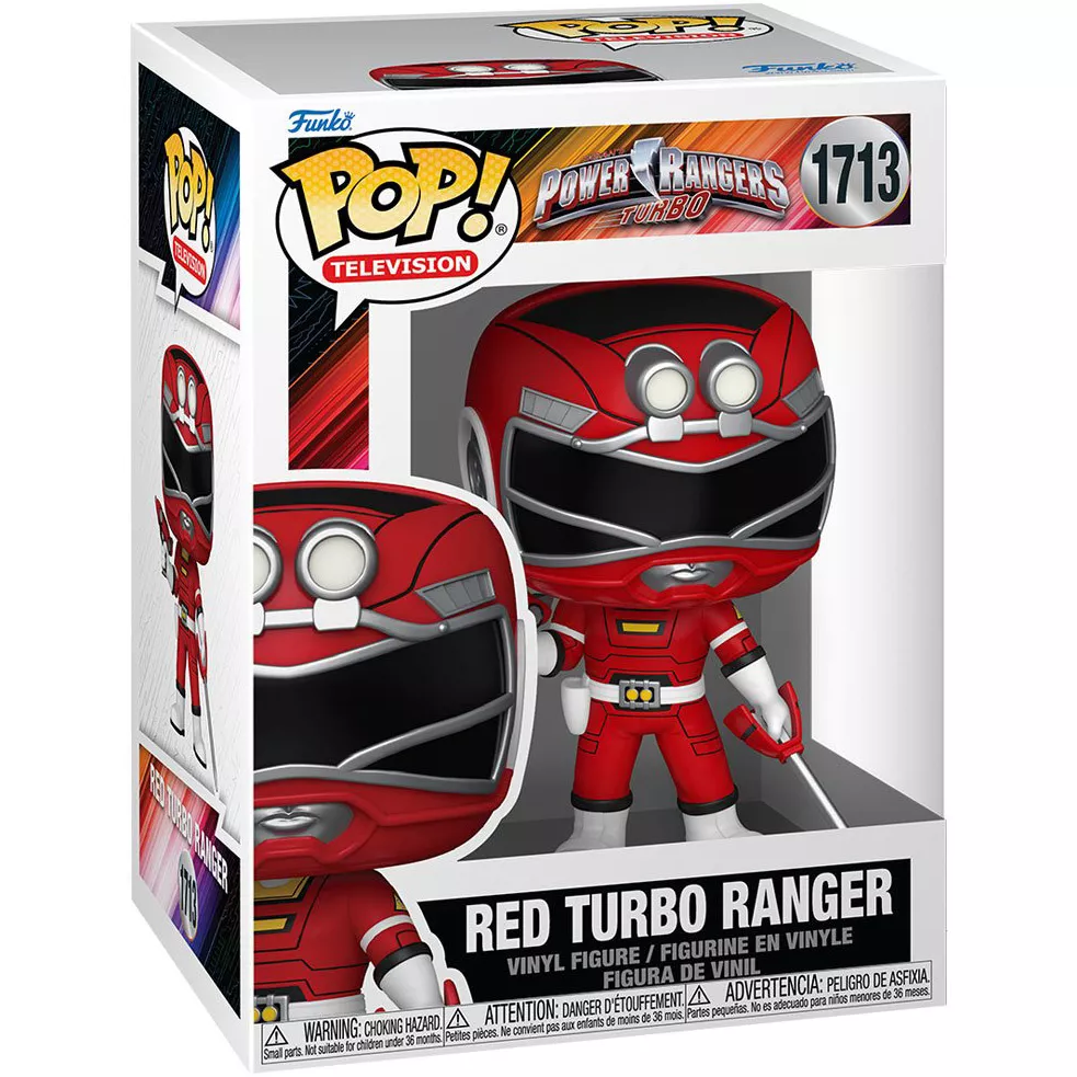 Red Turbo Ranger Box