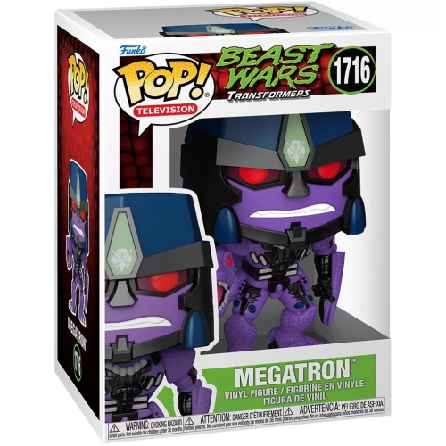 Funko Pop! Megatron #1716 Beast Wars Transformers Television Box