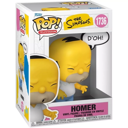 Funko Pop! Homer #1736 D'OH! Saying The Simpsons Television Box