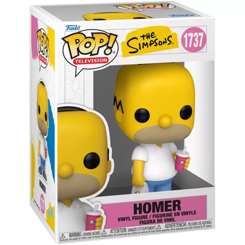 Funko Pop! Homer #1737 with Krusty Burger The Simpsons Box